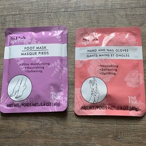 Hand foot and nail gloves